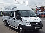 Бесплатный автобус Genser в пункт аренды автомобилей АрендаАвто-сои на Новорязанском шоссе Бесплатный автобус Genser в пункт аренды автомобилей АрендаАвто-сои на Новорязанском шоссе